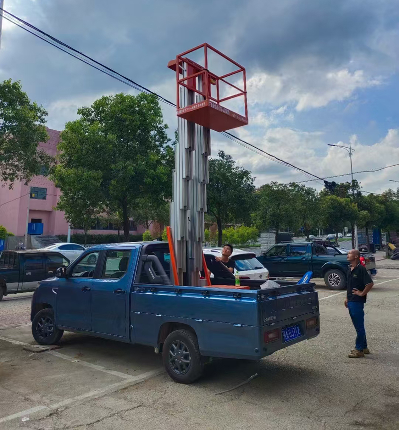 中卫车载铝合金式高空作业车